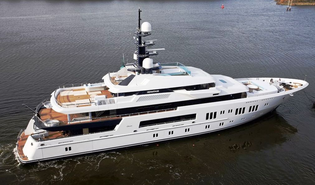 motor yacht hermitage owner